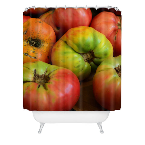 Olivia St Claire Heirloom Tomatoes Shower Curtain