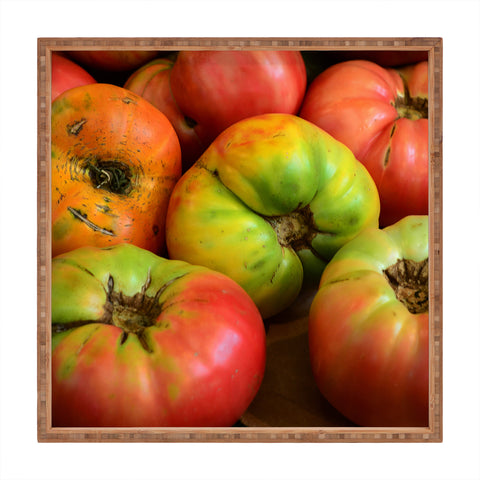 Olivia St Claire Heirloom Tomatoes Square Tray