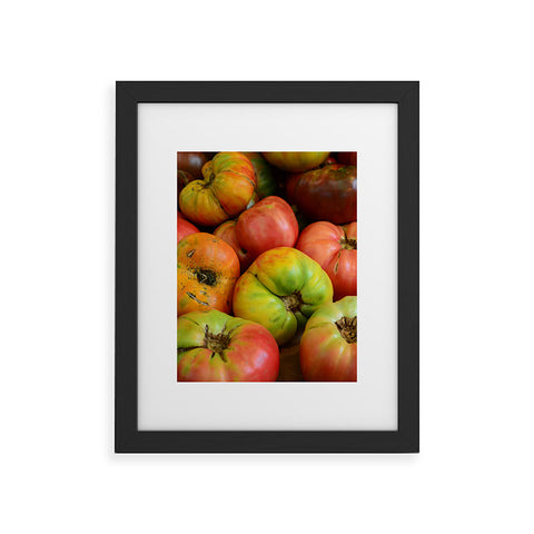 Olivia St Claire Heirloom Tomatoes Framed Art Print