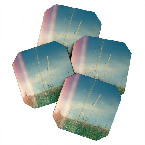 Olivia St Claire Her Heart Was a Wide Open Landscape Coaster Set