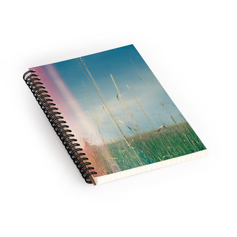 Olivia St Claire Her Heart Was a Wide Open Landscape Spiral Notebook