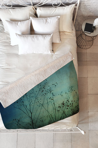 Olivia St Claire Illusions Fleece Throw Blanket