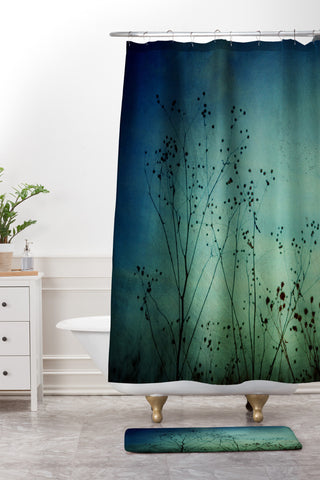 Olivia St Claire Illusions Shower Curtain And Mat