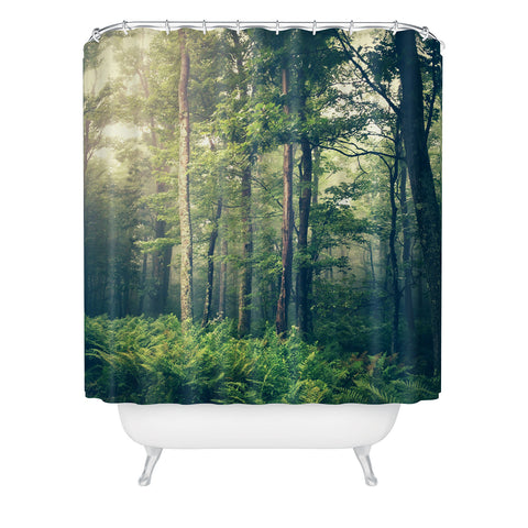 Olivia St Claire Inner Peace Shower Curtain