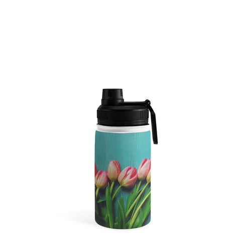 Olivia St Claire Lovely Pink Tulips Water Bottle