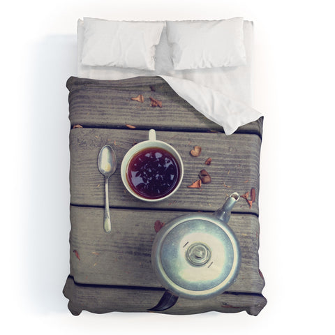 Olivia St Claire Morning Perk Duvet Cover