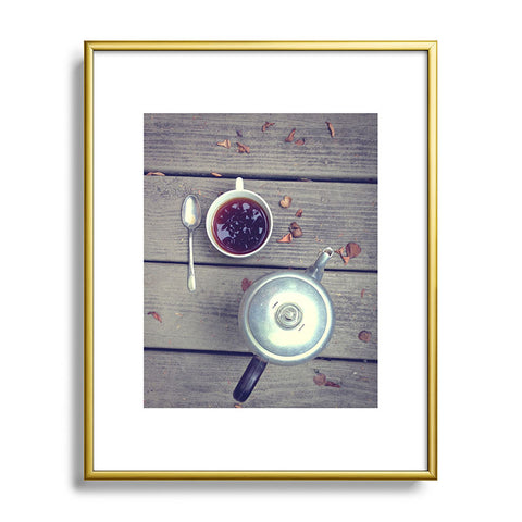 Olivia St Claire Morning Perk Metal Framed Art Print
