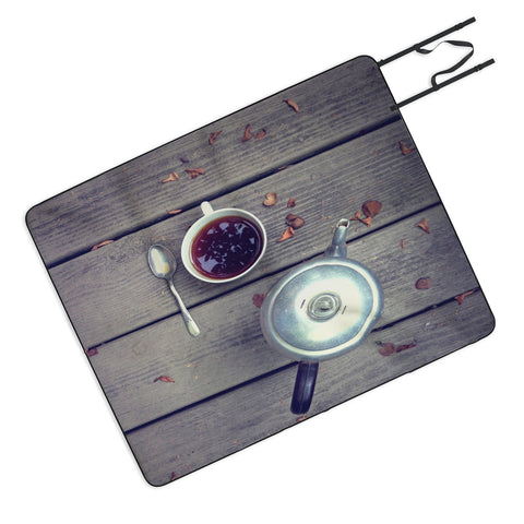 Olivia St Claire Morning Perk Picnic Blanket