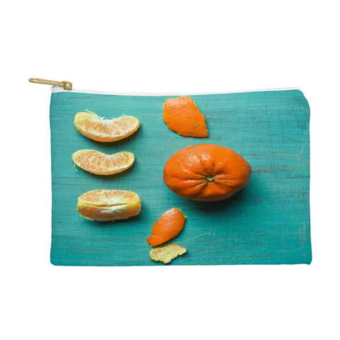Olivia St Claire Orange Wedges Pouch