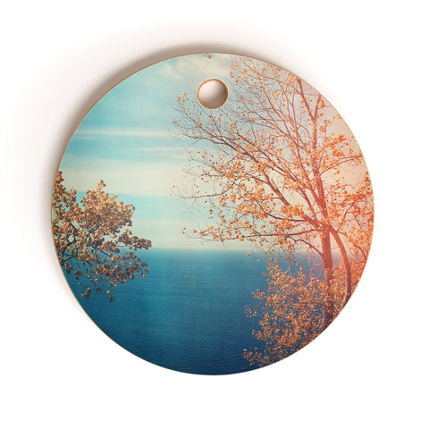 Olivia St Claire Overlook Cutting Board Round