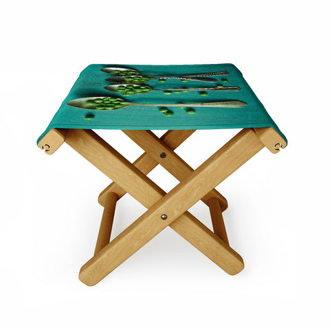 Olivia St Claire Peas Please Folding Stool