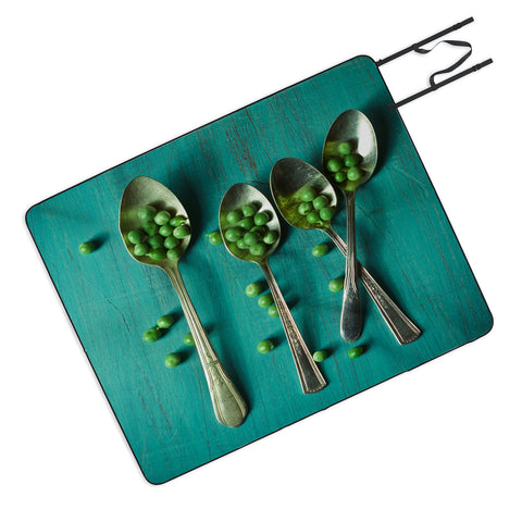 Olivia St Claire Peas Please Picnic Blanket