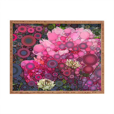 Olivia St Claire Peony and Clover Rectangular Tray