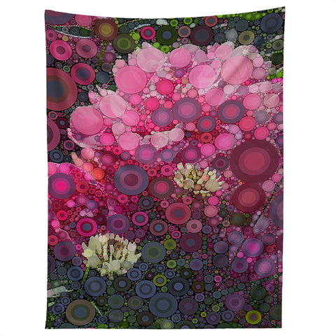 Olivia St Claire Peony and Clover Tapestry