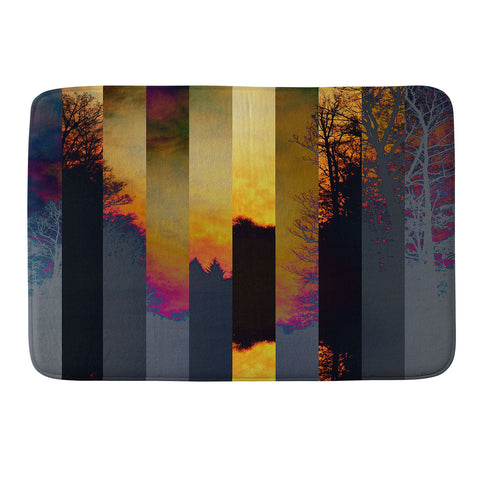 Olivia St Claire Pieces of Sky Memory Foam Bath Mat