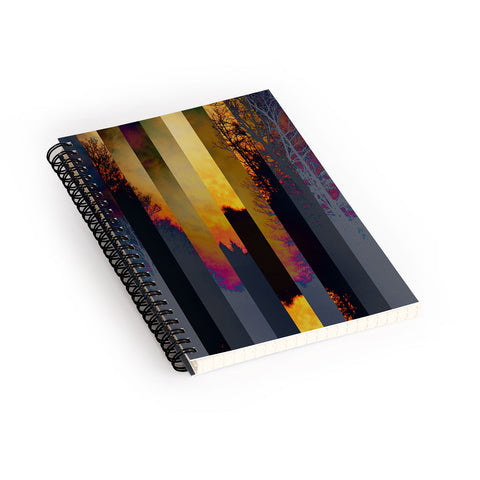 Olivia St Claire Pieces of Sky Spiral Notebook