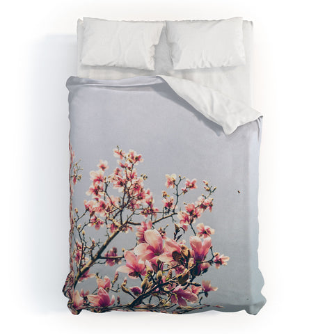 Olivia St Claire Pink Magnolia Duvet Cover