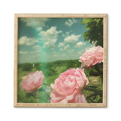 Olivia St Claire Pink Peony Framed Wall Art