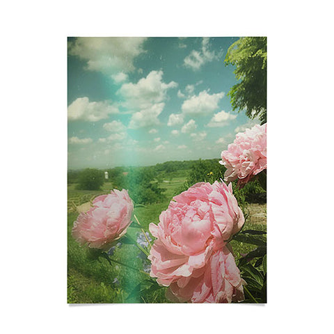 Olivia St Claire Pink Peony Poster