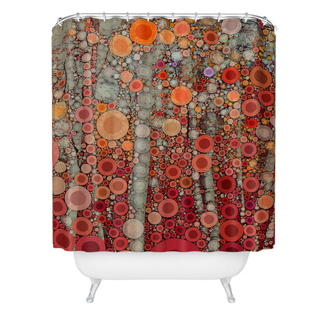 Olivia St Claire Random Shower Curtain