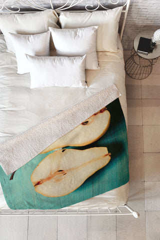 Olivia St Claire Ripe Fleece Throw Blanket