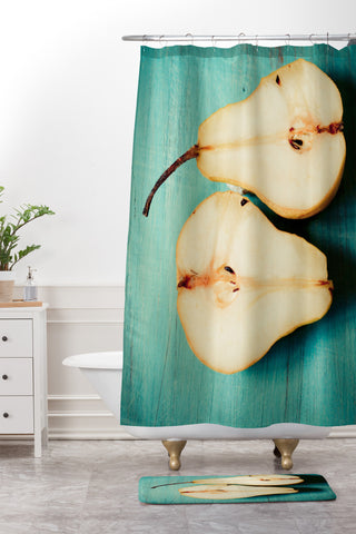 Olivia St Claire Ripe Shower Curtain And Mat