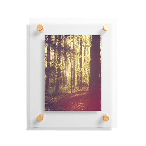 Olivia St Claire She Experienced Heaven on Earth Among the Trees Floating Acrylic Print