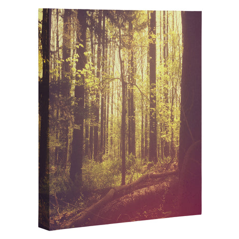 Olivia St Claire She Experienced Heaven on Earth Among the Trees Art Canvas