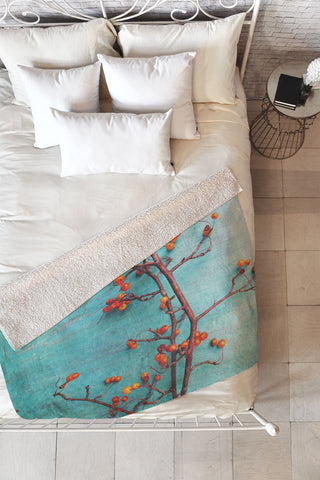 Olivia St Claire She Hung Her Dreams On Branches Fleece Throw Blanket