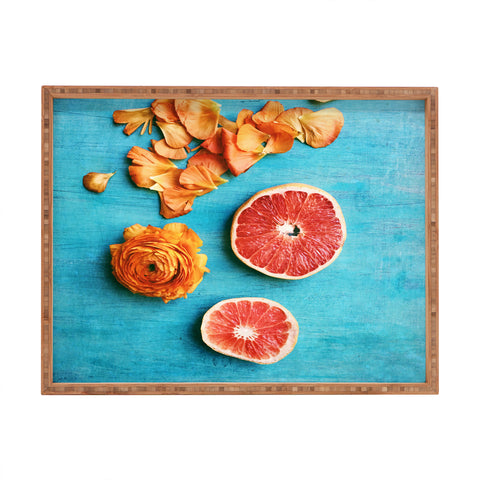 Olivia St Claire She Made Her Own Sunshine Rectangular Tray