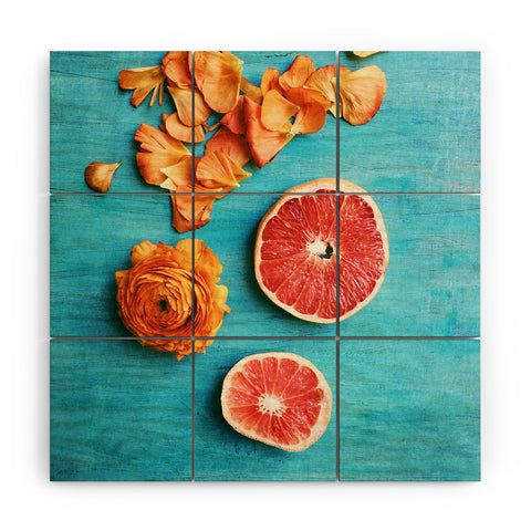 Olivia St Claire She Made Her Own Sunshine Wood Wall Mural