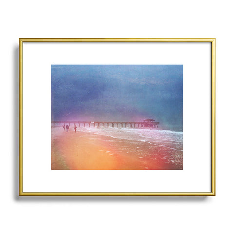 Olivia St Claire Stormy Monday Metal Framed Art Print