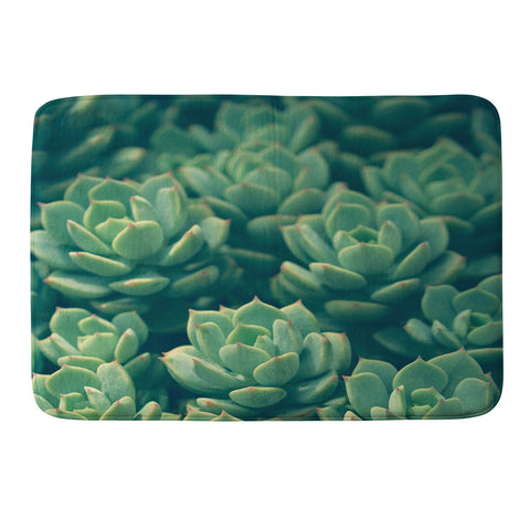 Olivia St Claire Succulents Memory Foam Bath Mat