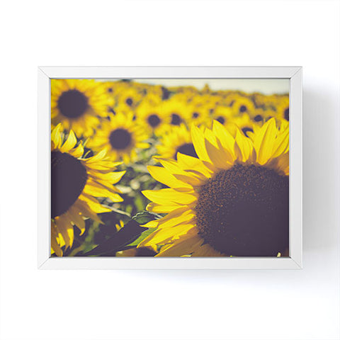 Olivia St Claire Summer Sunflower Love Framed Mini Art Print