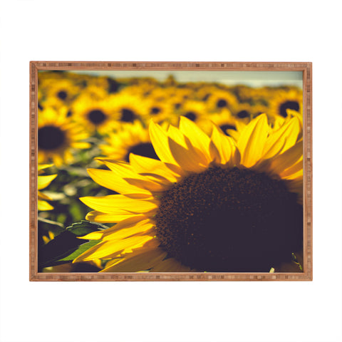 Olivia St Claire Summer Sunflower Love Rectangular Tray