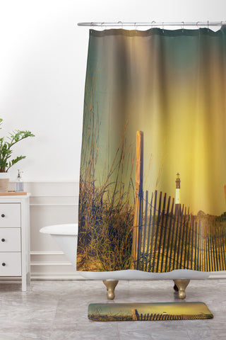 Olivia St Claire Summertime Is Beach Time Shower Curtain And Mat