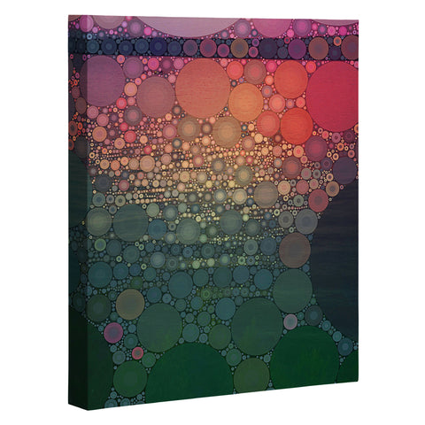 Olivia St Claire Sunrise Over the Sea Art Canvas