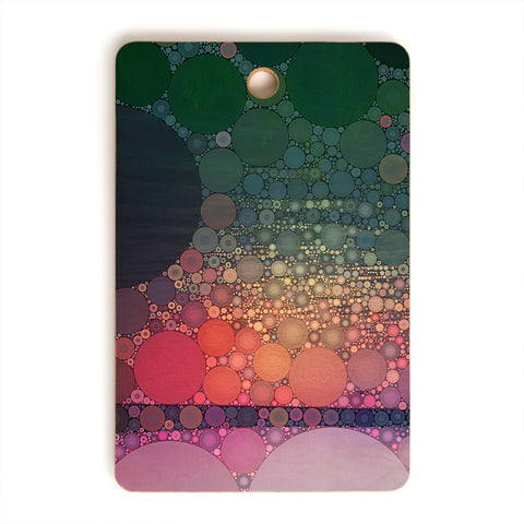 Olivia St Claire Sunrise Over the Sea Cutting Board Rectangle