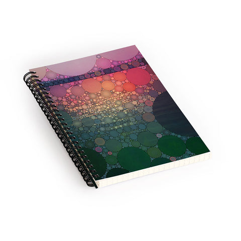 Olivia St Claire Sunrise Over the Sea Spiral Notebook