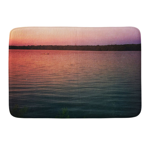 Olivia St Claire Sunset on the Lake Memory Foam Bath Mat