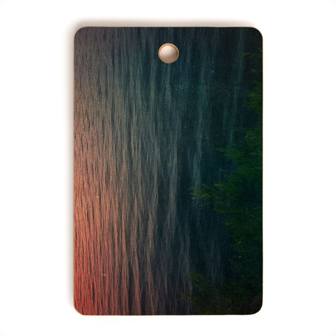 Olivia St Claire Sunset on the Lake Cutting Board Rectangle