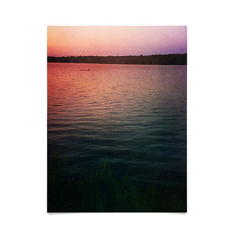 Olivia St Claire Sunset on the Lake Poster