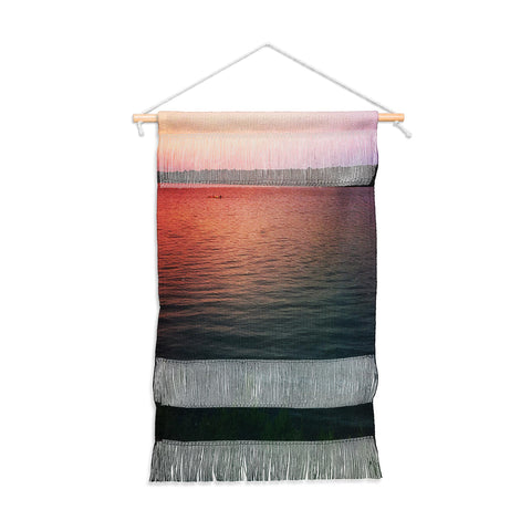 Olivia St Claire Sunset on the Lake Wall Hanging Portrait