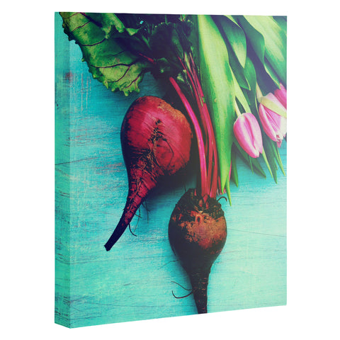 Olivia St Claire The Beat Goes On Red Art Canvas