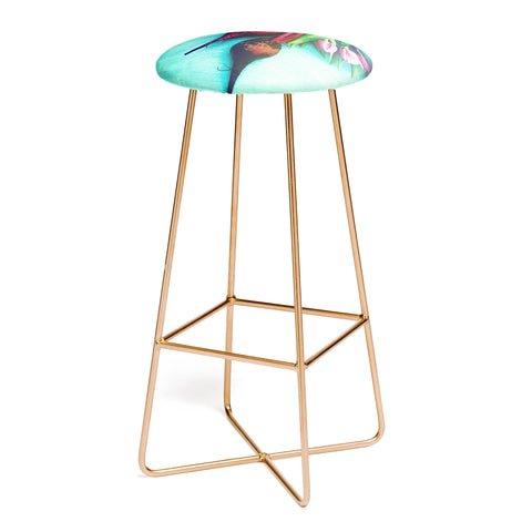 Olivia St Claire The Beat Goes On Red Bar Stool