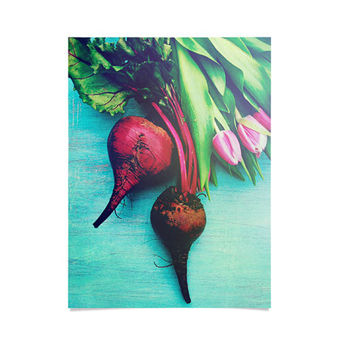 Olivia St Claire The Beat Goes On Red Poster