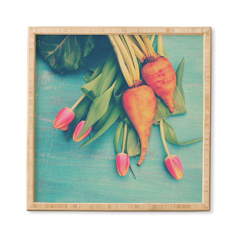 Olivia St Claire The Beat Goes On Yellow Framed Wall Art