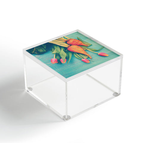 Olivia St Claire The Beat Goes On Yellow Acrylic Box