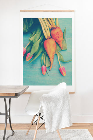 Olivia St Claire The Beat Goes On Yellow Art Print And Hanger