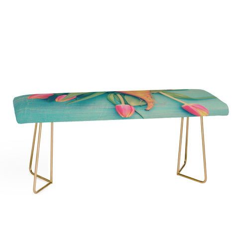 Olivia St Claire The Beat Goes On Yellow Bench